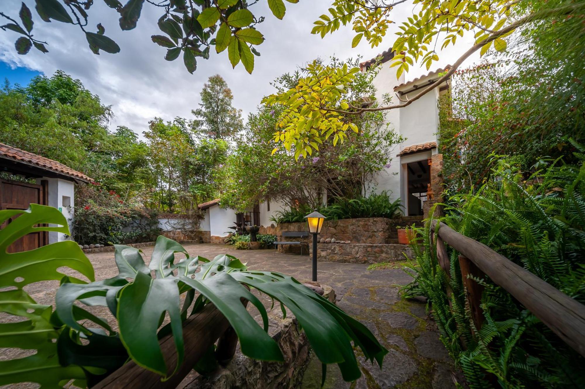 Casa De Las Aguas Villa de Leyva Esterno foto