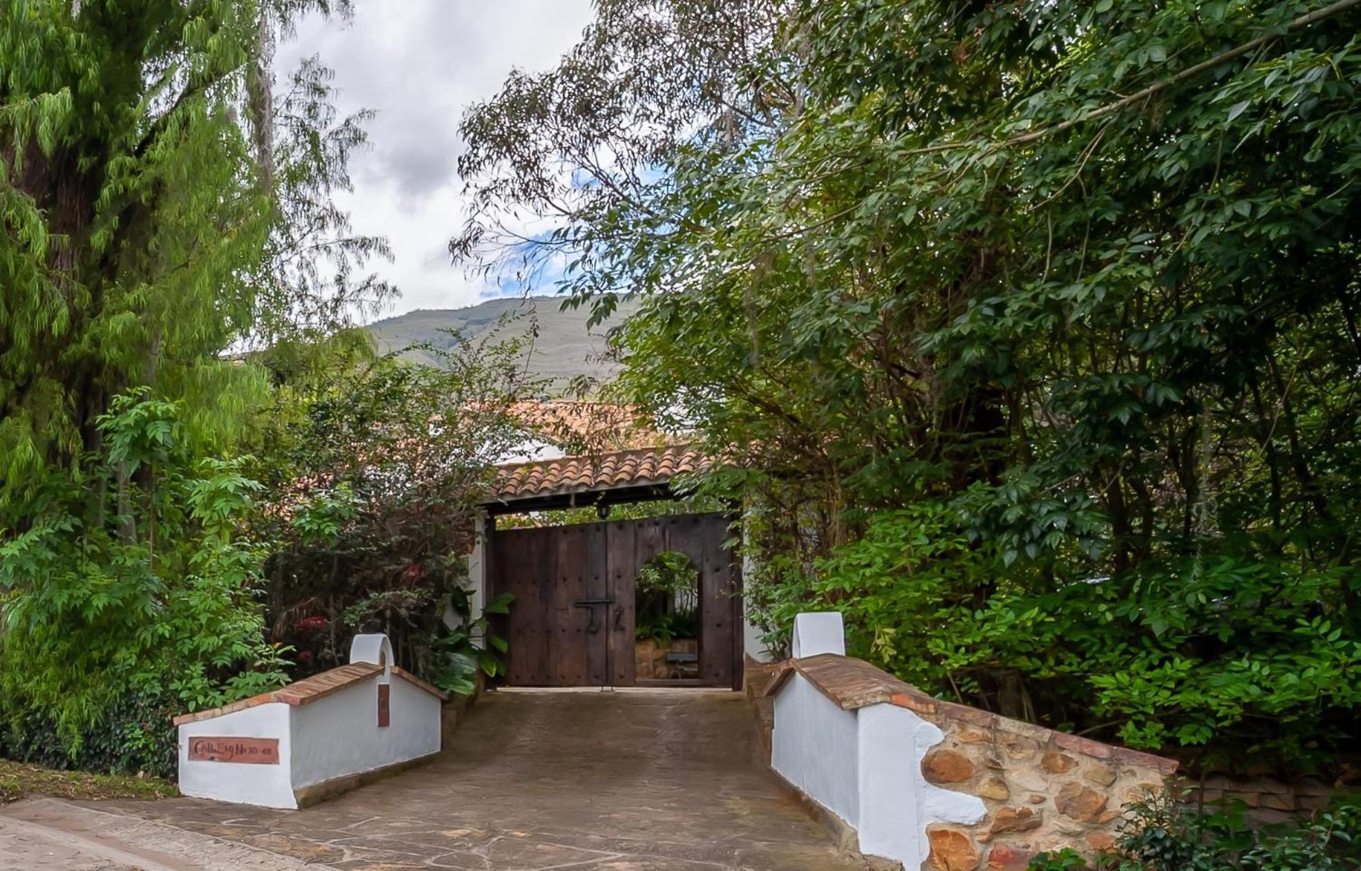 Casa De Las Aguas Villa de Leyva Esterno foto